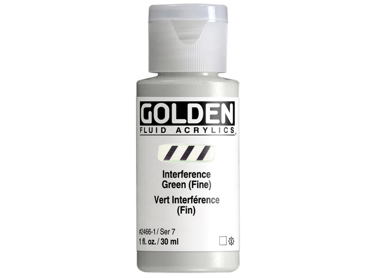 GOLDEN FLUID 30ML S7 466 INTERFERENZ GRÜN (FEIN) 1