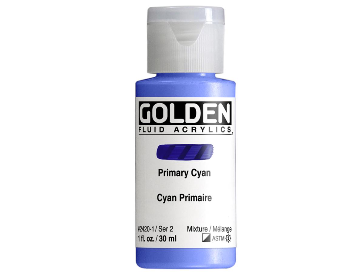 GOLDEN FLUID 30ML S2 420 PRIMÄRCYAN 1