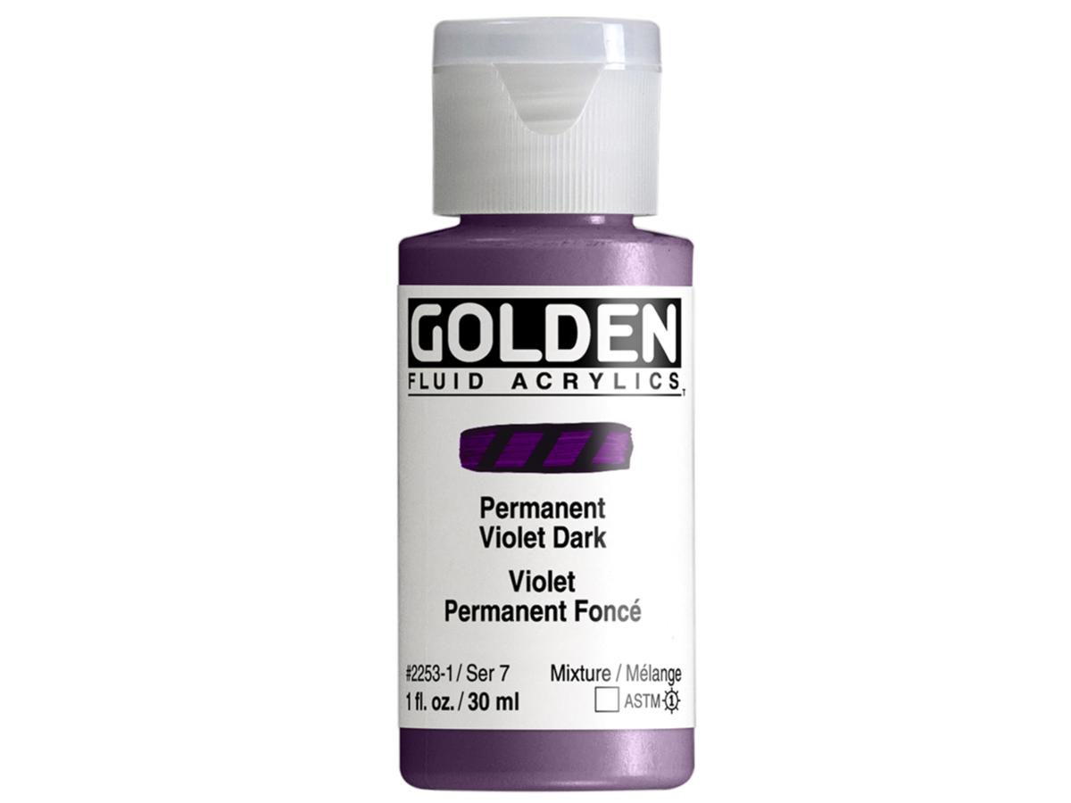 GOLDEN FLUID 30ML S7 253 PERMANENTVIOLETT DUNKEL 1