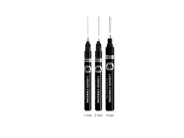 MOLOTOW LIQUID CHROME MARKER 2MM 1
