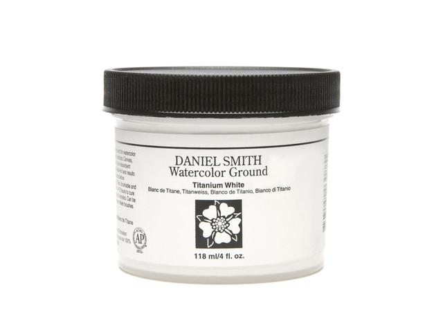 DANIEL SMITH WATERCOLOUR GROUND TITANIUM WHITE 118ML 1