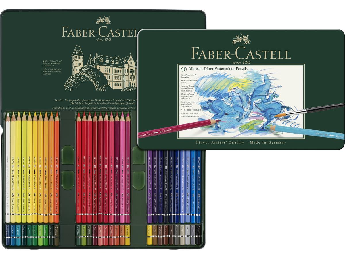 FABER-CASTELL DÜRER AQUARELLSTIFTE 60ER SET FC-117560 1