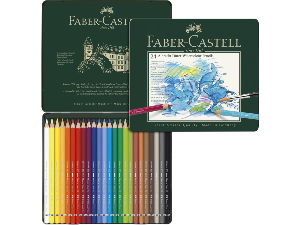 FABER-CASTELL DÜRER AQUARELLSTIFTE 24ER SET FC-117524 1