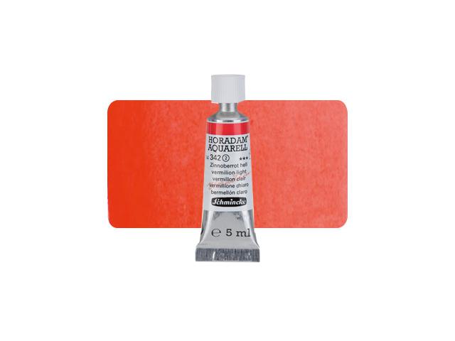SCHMINCKE HORADAM AQUARELL TUBE 5ML S2 342 ZINNOBERROT HELL 1