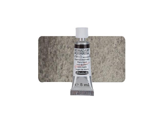 SCHMINCKE HORADAM AQUARELL TUBE 5ML S1 791 EISENOXIDSCHWARZ 1