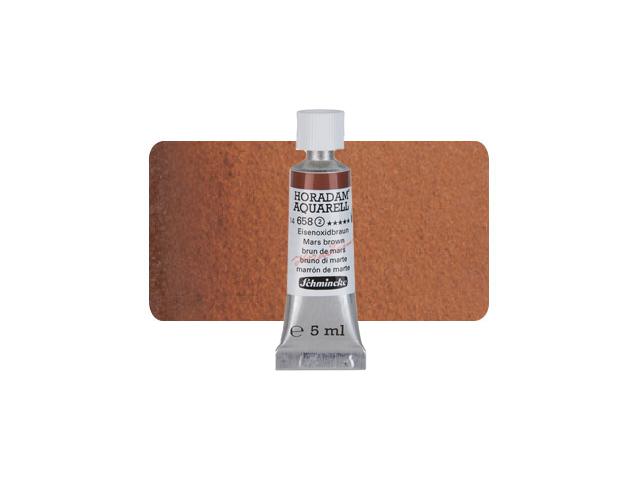 SCHMINCKE HORADAM AQUARELL TUBE 5ML S2 658 EISENOXIDBRAUN 1