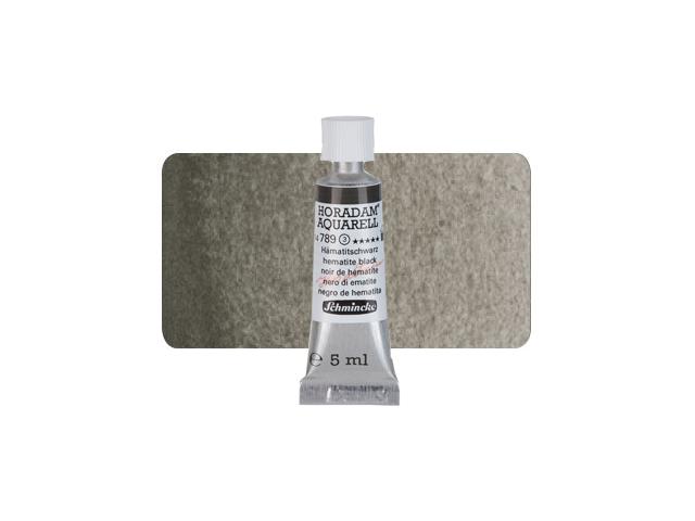 SCHMINCKE HORADAM AQUARELL TUBE 5ML S3 789 HÄMATIT SCHWARZ 1