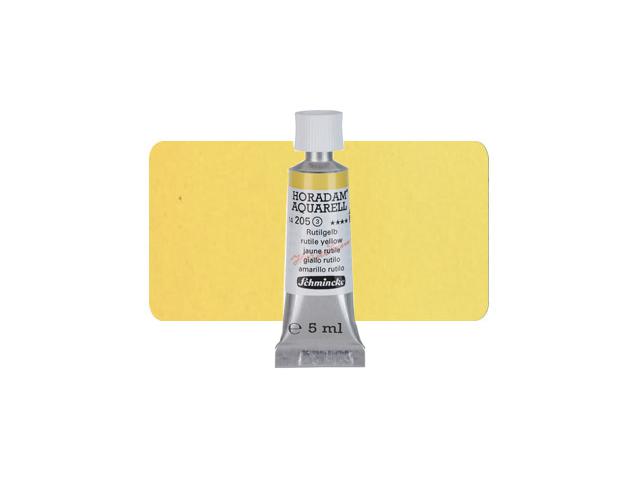 SCHMINCKE HORADAM AQUARELL TUBE 5ML S3 205 RUTILGELB 1