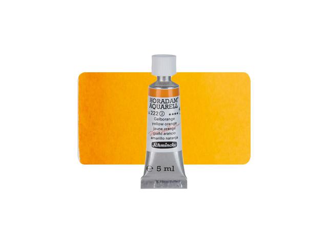 SCHMINCKE HORADAM AQUARELL TUBE 5ML S2 222 GELBORANGE 1
