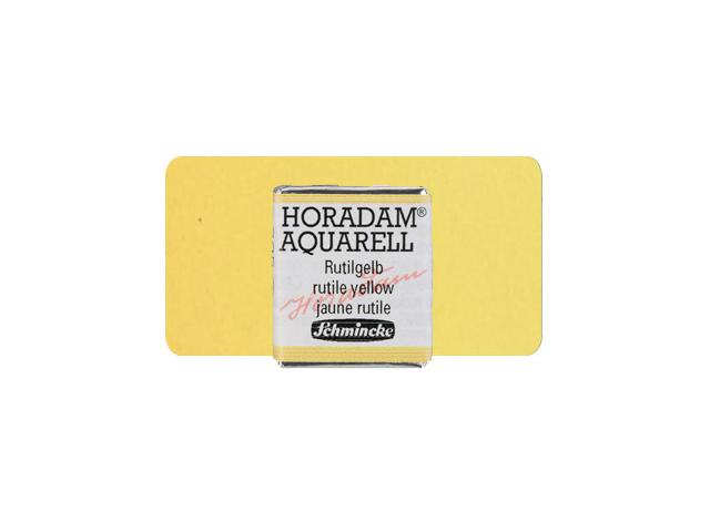 SCHMINCKE HORADAM AQUARELL 1/2 NAPF S3 205 RUTILGELB 1