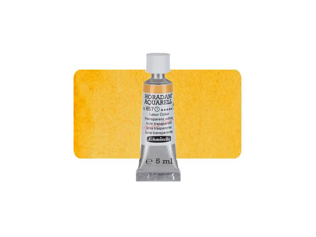 SCHMINCKE HORADAM AQUARELL TUBE 5ML S1 657 LASUR OCKER 1