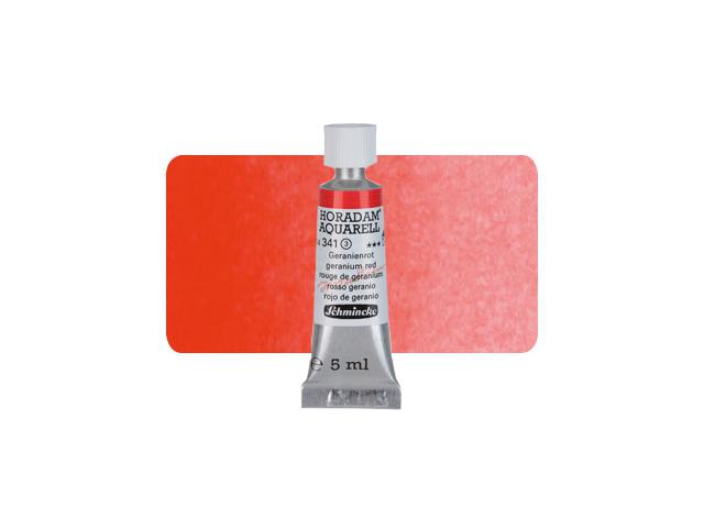 SCHMINCKE HORADAM AQUARELL TUBE 5ML S3 341 GERANIENROT 1
