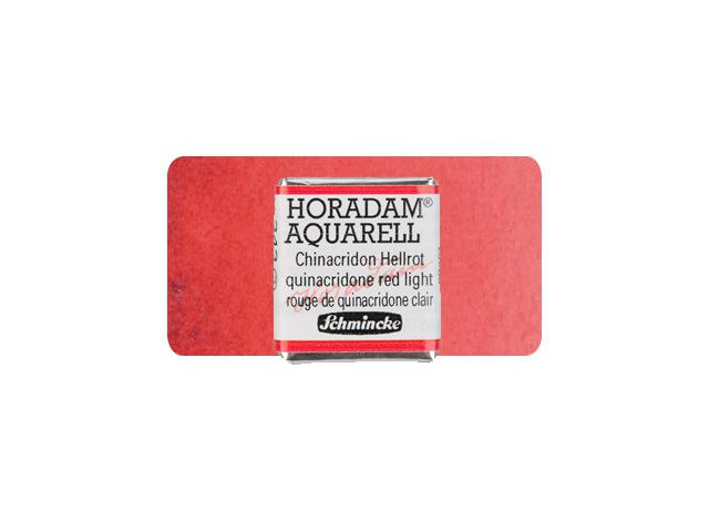 SCHMINCKE HORADAM AQUARELL 1/2 NAPF 343 CHINACRIDON HELLROT 1