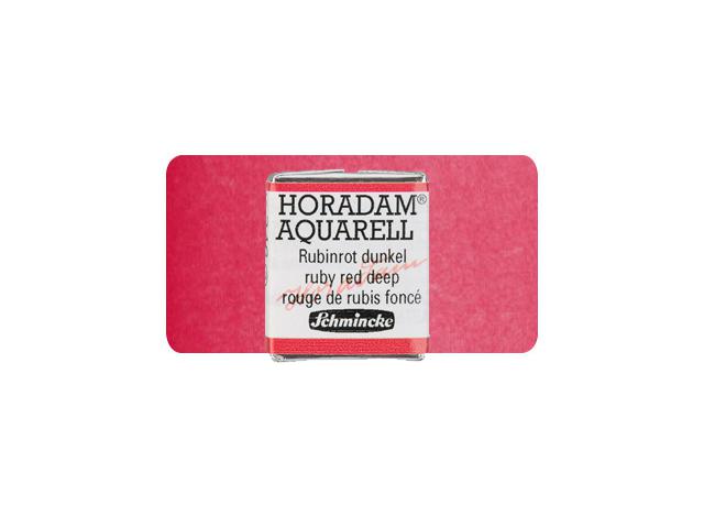 SCHMINCKE HORADAM AQUARELL 1/2 NAPF S2 346 RUBINROT DUNKEL 1