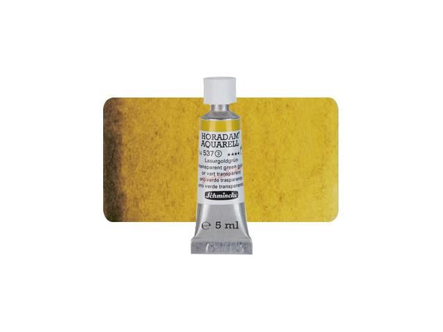 SCHMINCKE HORADAM AQUARELL TUBE 5ML S3 537 LASURGOLDGRÜN 1