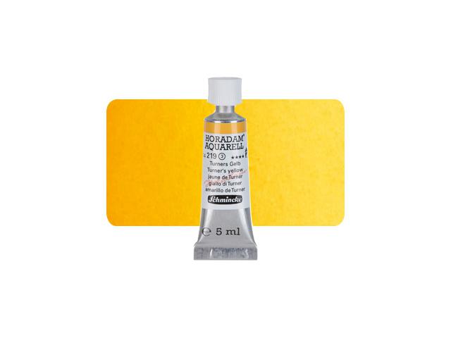 SCHMINCKE HORADAM AQUARELL TUBE 5ML S3 219 TURNERS GELB 1