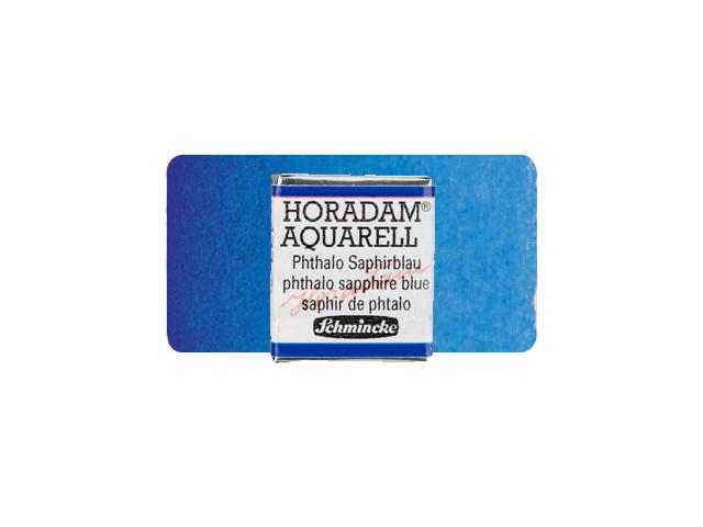 SCHMINCKE HORADAM AQUARELL 1/2 NAPF 477 PHTHALO SAPHIRBLAU 1