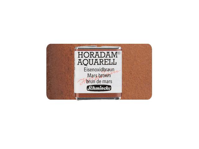 SCHMINCKE HORADAM AQUARELL 1/2 NAPF S2 658 EISENOXIDBRAUN 1