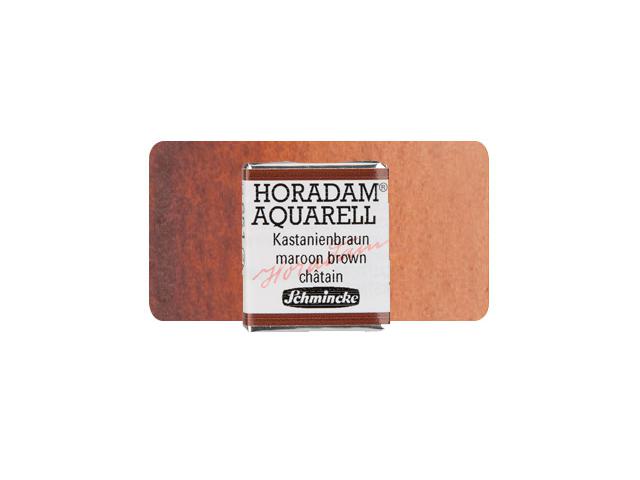 SCHMINCKE HORADAM AQUARELL 1/2 NAPF S2 651 KASTANIENBRAUN 1