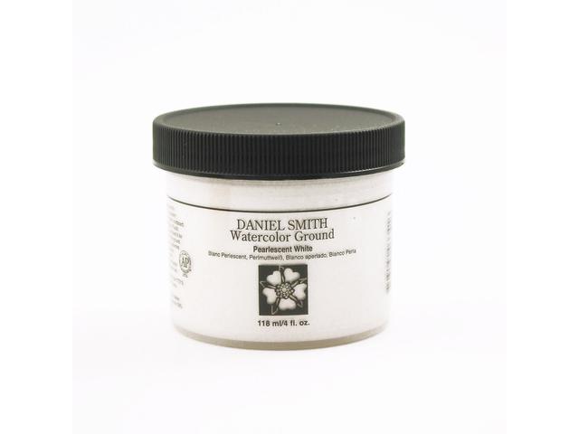 DANIEL SMITH WATERCOLOUR GROUND PEARLESCENT WHITE 118ML 1