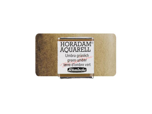 SCHMINCKE HORADAM AQUARELL 1/2 NAPF S1 665 UMBRA GRüNLICH 1
