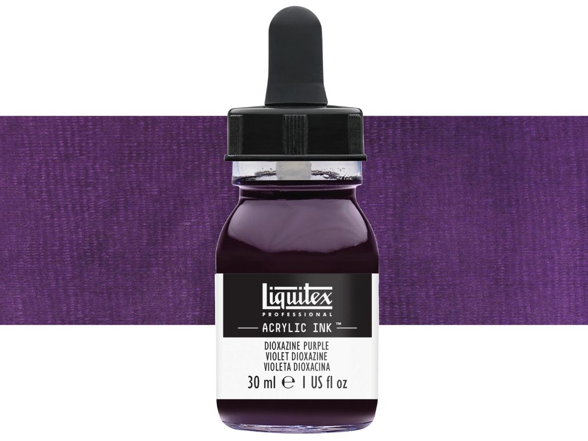 LIQUITEX ARTIST ACRYLIC INK 30ML 186 DIOXAZINE PURPLE 1