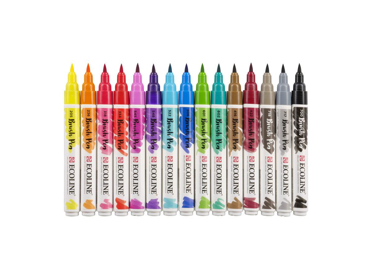 TALENS ECOLINE BRUSH PEN SET 15 1