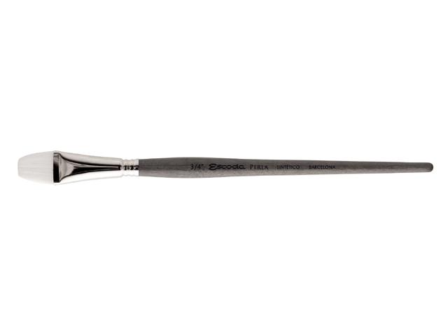 ESCODA PERLA PINSEL WEIß FILAMENT 1432 FLACH NR. 1 1