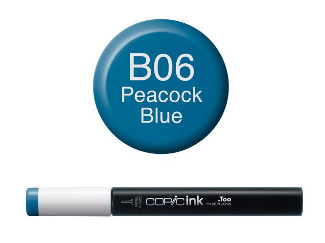 COPIC INKT B06 PEACOCK BLUE
 1