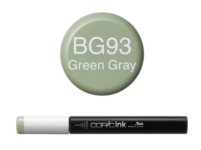 COPIC INKT BG93 GREEN GRAY 1