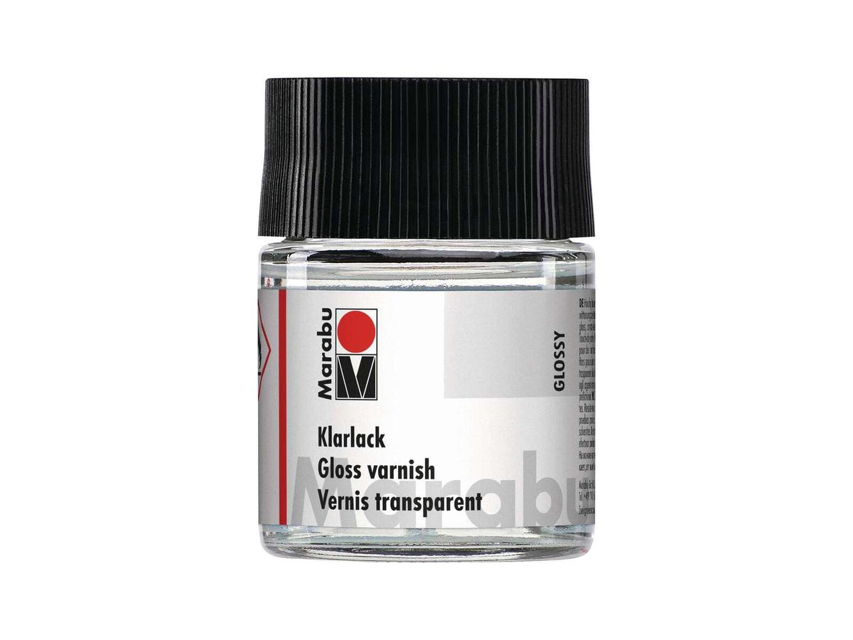 MARABU GLANSLAK 50ML WEERSBESTENDIG OP=OP 1