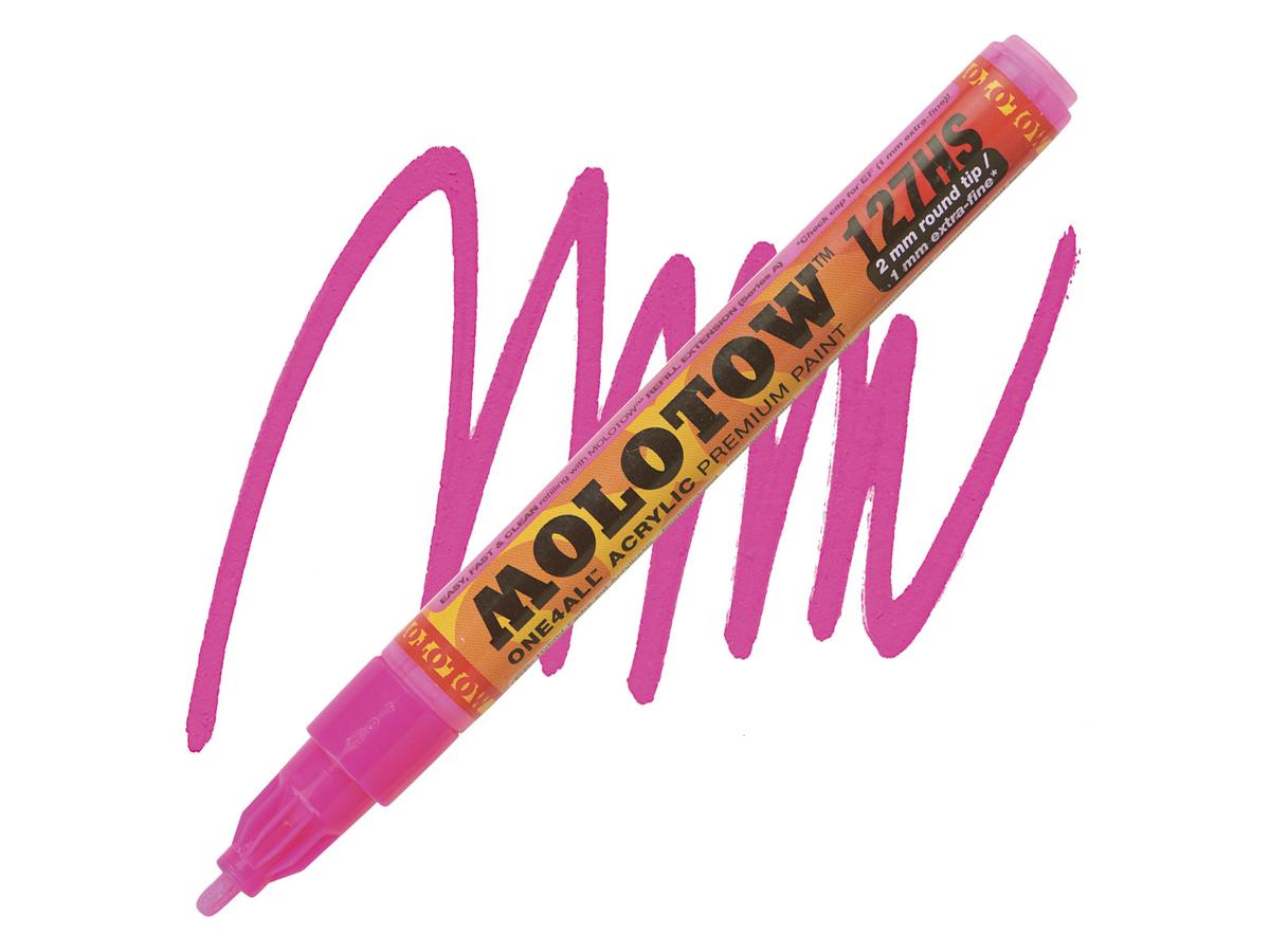 MOLOTOW ONE4ALL MARKER 127HS 217 2MM NEON PINK FLUOR 1