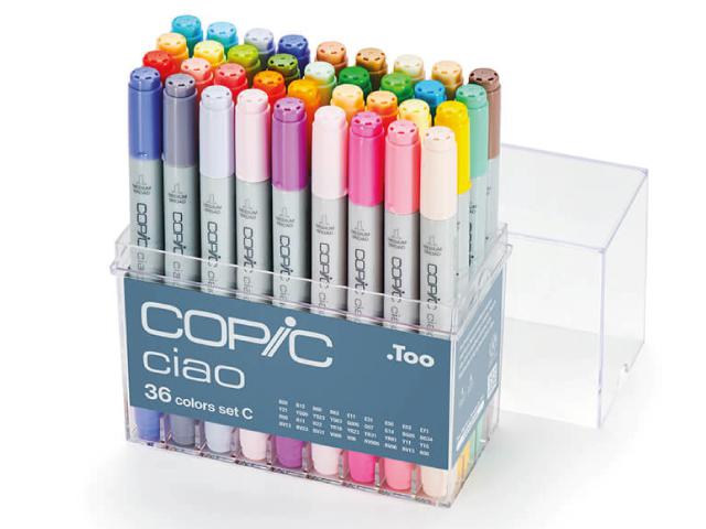 COPIC CIAO 36-ER MARKERSET C 1