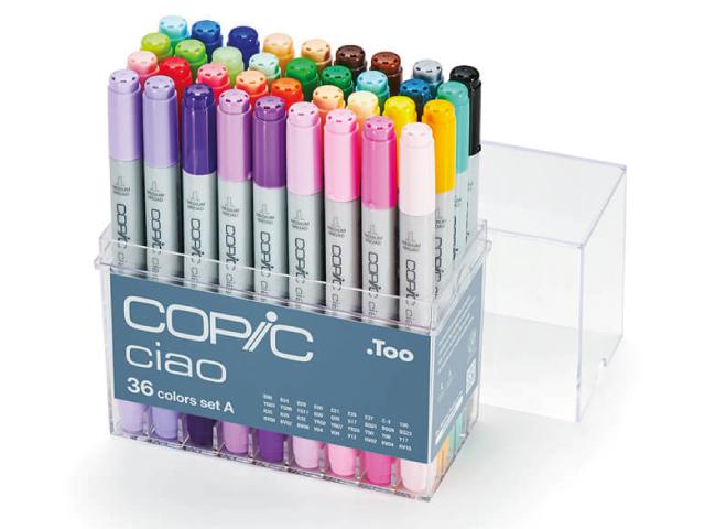 COPIC CIAO 36-ER MARKERSET A 1