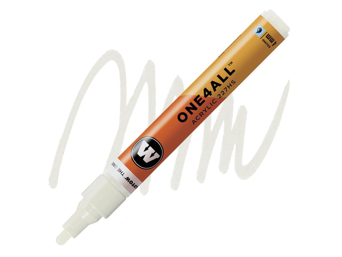 MOLOTOW ONE4ALL MARKER 227HS 229 4MM NATURE WHITE 1
