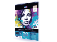 ZIELER MIXED MEDIA SKIZZIERBUCH A4 SPIRAL 255GRAMM