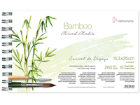 HAHNEMÜHLE MIXED MEDIA BAMBOO CARNET DE VOYAGE 265GRAM 15,3X25CM