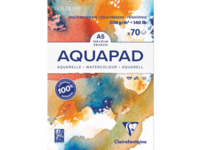 CLAIREFONTAINE GOLDLINE AQUAPAD A5 BLOCK 70BLATT