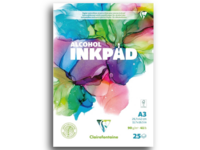 CLAIREFONTAINE ALCOHOL INKPAD A3 90 GRAMM 25 BLÄTTER BLOCK