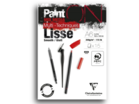 CLAIREFONTAINE PAINT-ON LISSE BLOCK 250GRAMM 15 BLATT A6