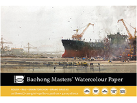 BAOHONG AQUARELLPAPIER 12,5X18CM 300GR RAU 20BLATT
