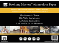 BAOHONG AQUARELLPAPIER 28X38CM 300GR RAU BOGEN