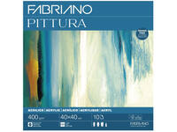 FABRIANO PITTURA MALPAPIER BLOCK 10 BLATT 40X40CM
