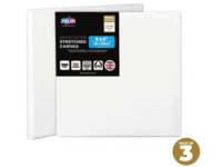 ZIELER PREMIUM KATOEN SCHILDERSDOEK 20X20CM SET 3X
