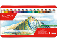 CARAN D'ACHE PABLO BUNTSTIFT 40 STÜCK