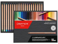 CARAN D'ACHE LUMINANCE BUNTSTIFTE PORTRAIT SET 20 STÜCK