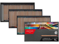CARAN D'ACHE LUMINANCE BUNTSTIFTE 76 STÜCK + 2 BLENDER