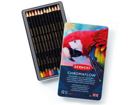 DERWENT CHROMAFLOW FARBSTIFTE SET 12X