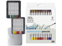 WINSOR & NEWTON PRECISION WATERCOLOUR PENCILS SET 24X