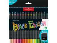 FABER-CASTELL BLACK EDITION KLEURPOTLODENSET 50X